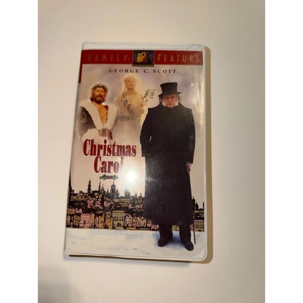 A Christmas Carol VHS tape
